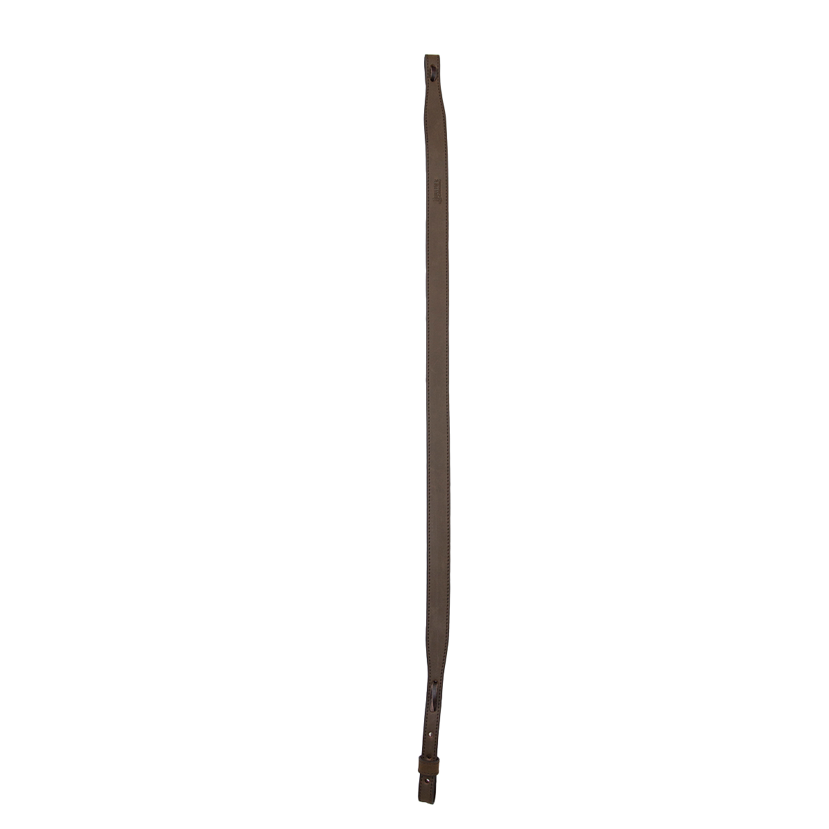 Haglgeværrem brun læder