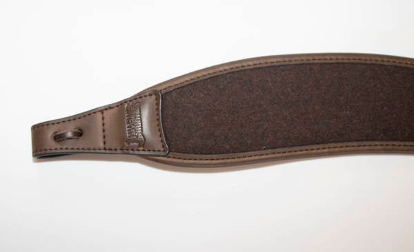 Ergonomisk riffelrem - Loden/Læder