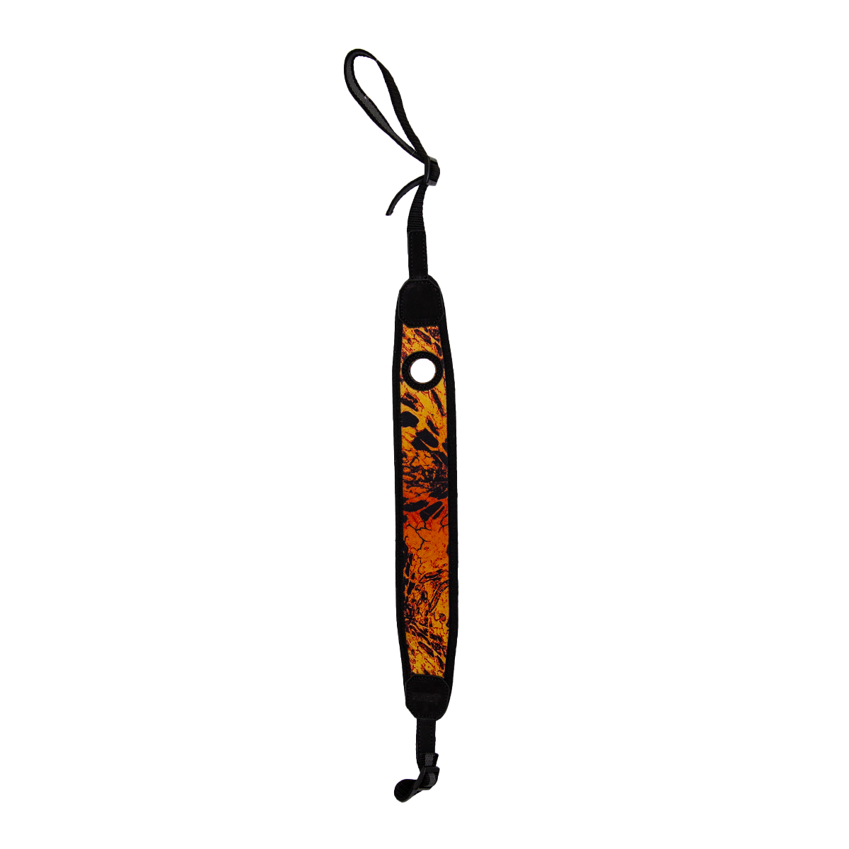 Riffelrem tommelfinger hul - Orange